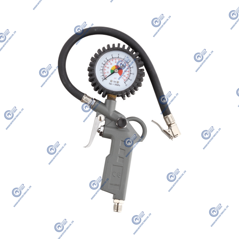 TG-05 Pistolet Kształt Inflator opon z manometrem powietrza